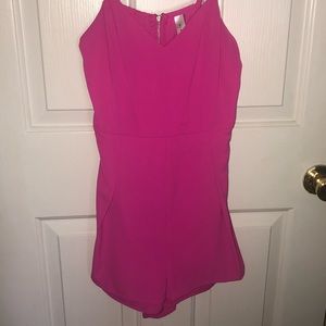 Women’s Pink Romper. Size Small. Brand New. Never Worn.